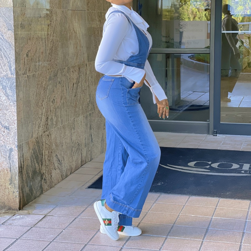 Denim jumpsuit